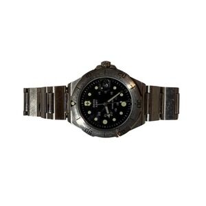 Victorinox‎ Stainless Steel Watch – OS Silver Black 300M Diver READ